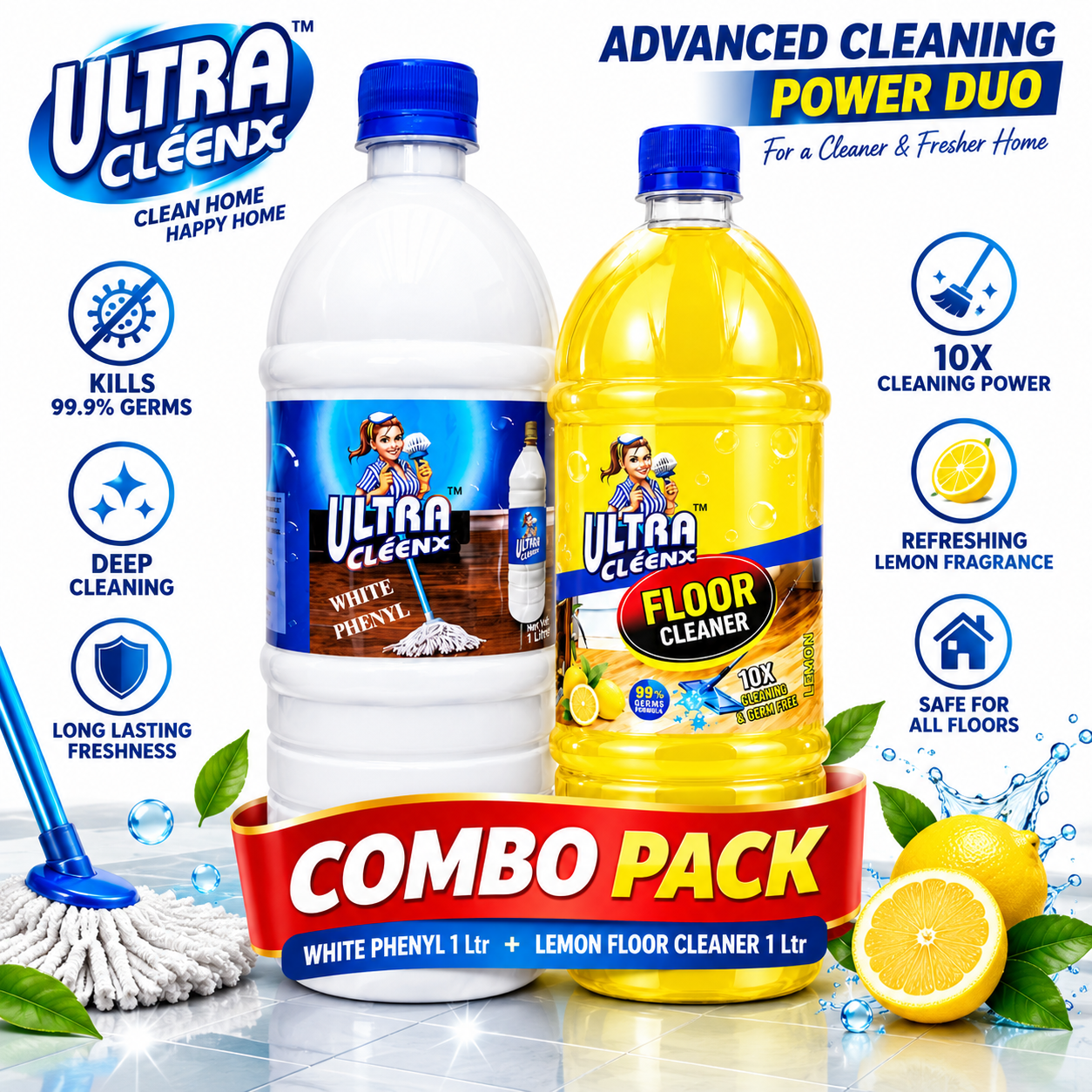 Ultra Cléenx Daily Home Care Combo