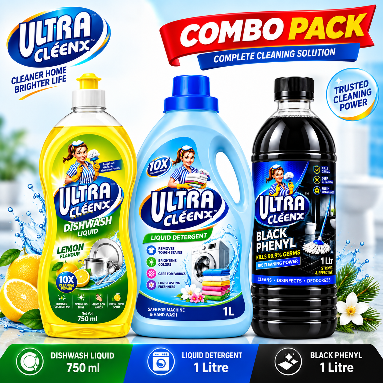 Ultra Cléenx Total Care Combo