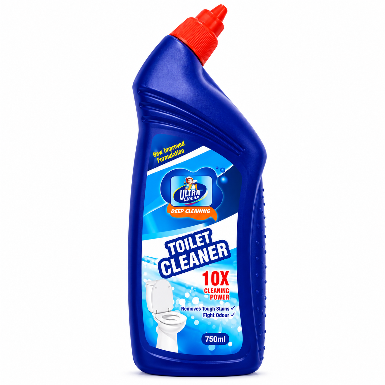 Ultra Cléenx 10X Toilet Cleaner – Deep Cleaning Power - 750ml